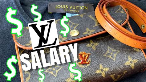 how much do louis vuitton sales associates make|louis vuitton employee pay.